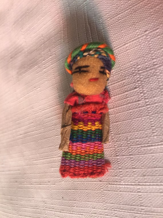 Mexico Brooch, Peasant Pin, Mexico Pin, Mexico Fabric Brooch, Mexico Fabric Pin, Mexico Folk Pendant, Mexico Peasant Brooch, Mexico Folk Pin