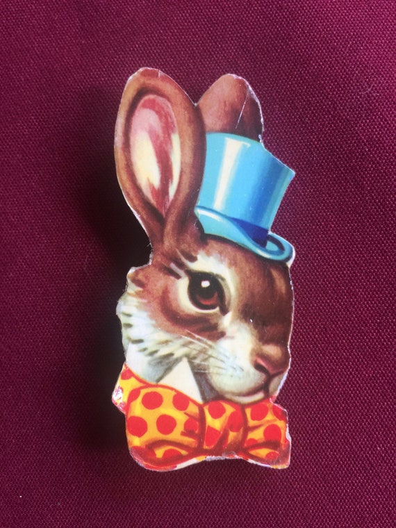 Easter Pin, Easter Brooch, Easter Lapel Pin, Bunn… - image 2