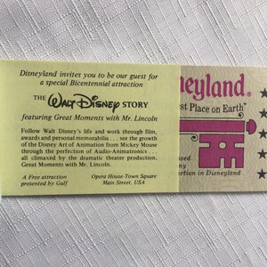 Disney Ticket,Disney Ephemera,Disneyland Collectible,Disneyland Ticket,Disney Momento,Disneyland Gift,Disney Ticket,Disney Coupon,Disneyland