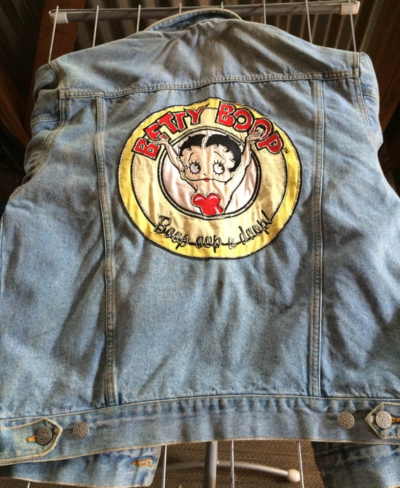 Jean Jacket, Denim Coat,Betty Boop Jacket,Trucker