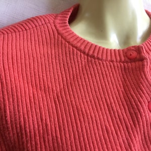 Orangefarbener Pullover, Orange Strickjacke, Gerippte Strickjacke, Ann Taylor Pullover, Frühling Pullover, Rippenpullover, Leichte Strickjacke, Leichte Pullover