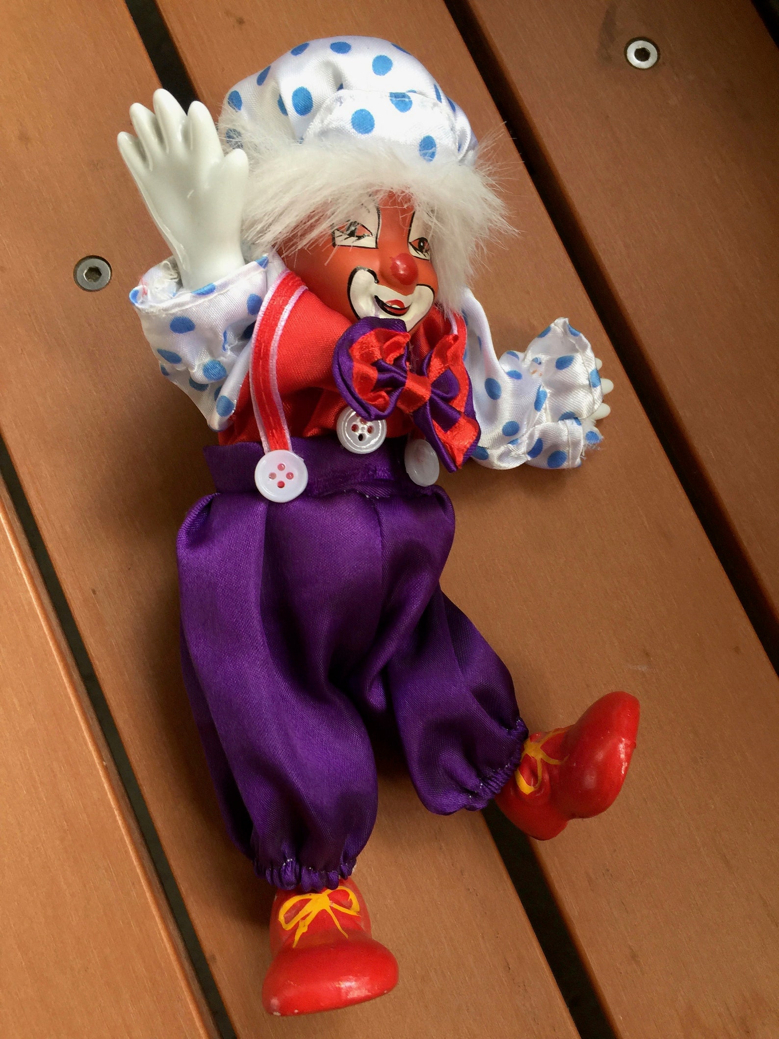 clown
spielzeug Clown Puppe, Porzellan Clown Puppe, Keramik Clown Puppe, Zirkuspuppe
