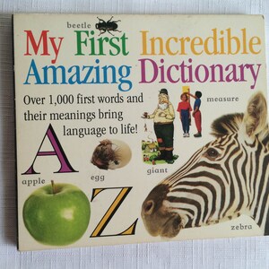 Child Dictionary, FIrst Dictionary, Kid Dictionary, Visual Dictionary, Learn to Read, Reading Instruction, Spelling How To, Spelling Lesson