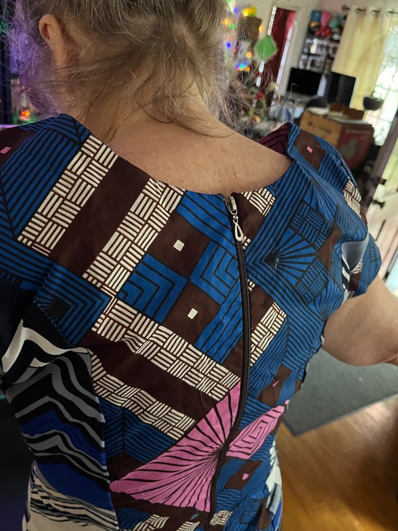 Abstract Dress, Sun Dress, Africa Dress, Graphic … - image 5