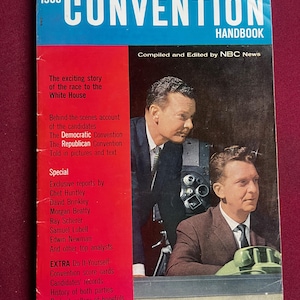 Political gift, Political Convention, Politics, Presidential, NBC News, Political Collection, US History, 60 Magazine, Political Magazine