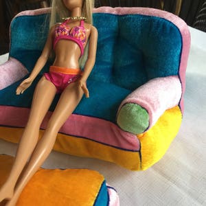 Doll Couch, Doll Furniture, Doll Sofa, Doll Chair, Doll Size Couch, Small Doll Couch, Mini Sofa, 12 Inch Doll Sofa, Mini Couch