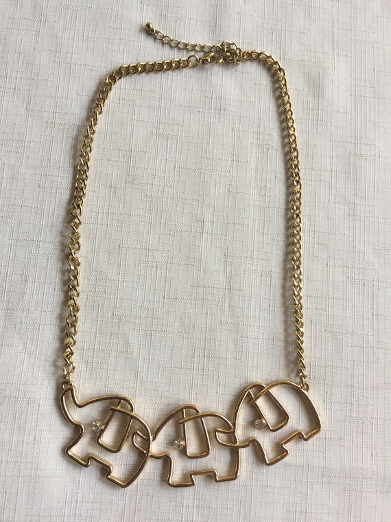 Elephant Pendant, Elephant Necklace, Elephant Jew… - image 3