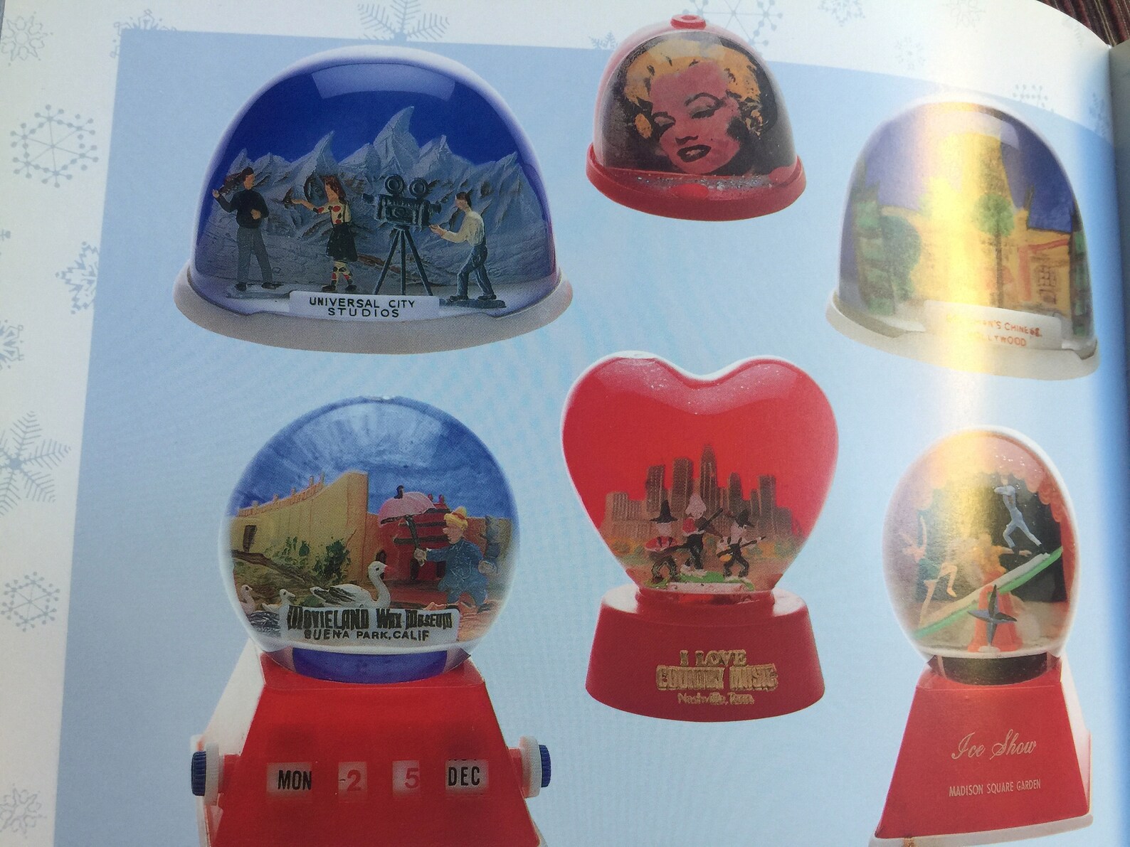 Snow Globe Book Snow Globe Collector Snow Globe Gift Etsy