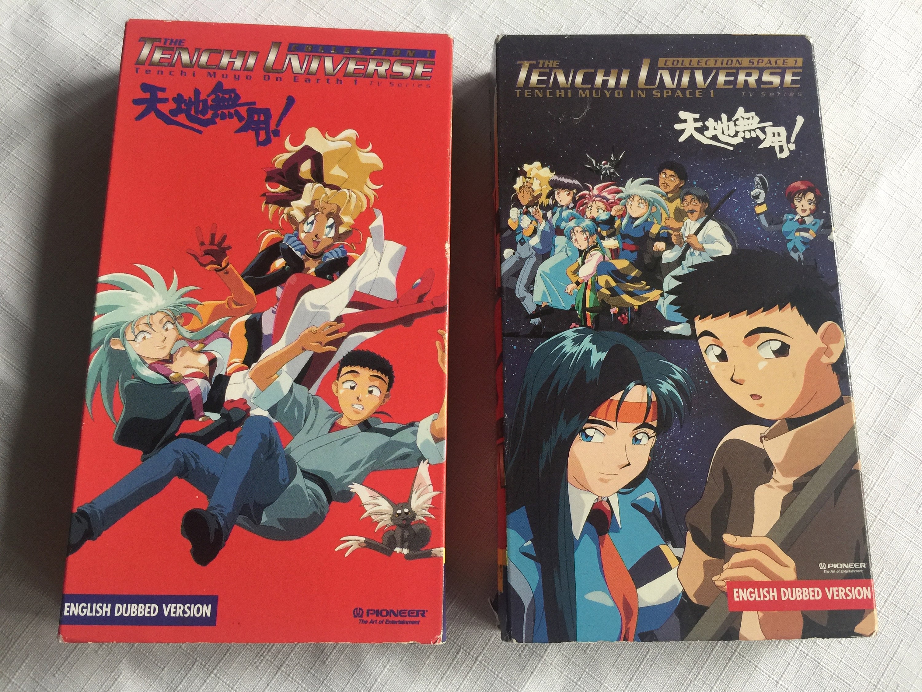 Neon Genesis Evangelion Vintage 90’s Anime VHS Tapes Japanese Dub