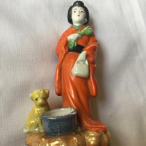 Chinese Woman, Chinese Figurine, Asian Figurine, Chinese Sculpture, Chinese Lady, Asian Sculpture,Asian Art, Asian Figure, Chinese Ceramic