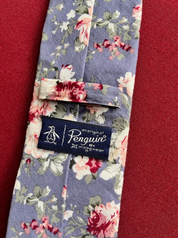 Floral Necktie, Pastel Necktie, Flower Necktie, 7… - image 5
