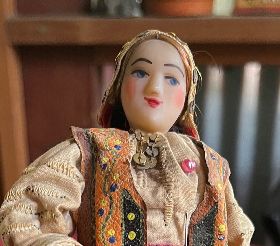ルーマニア陶器人形 ルーマニア 東欧 民族衣装 人形 | brocante icaco