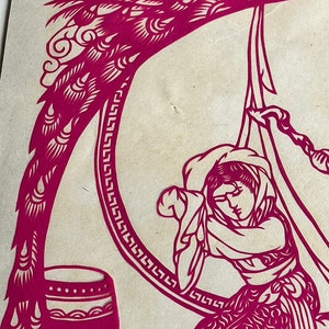 Arte cinese, ritagli di carta cinesi, Jianzhi, arte asiatica, arte della carta, arte popolare cinese, arredamento cinese, arte murale asiatica, arte ritagliata della carta, arredamento asiatico
