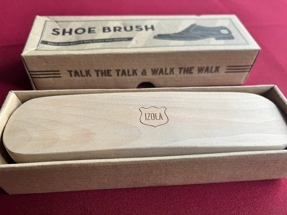 Shoe Brush, Shoe Shine Brush, Shoe Accessory, Boa… - image 3