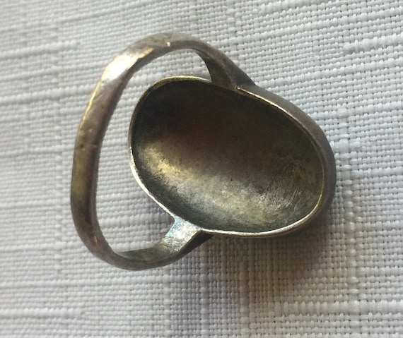 Gothic Ring, Steampunk Ring, Black Ring, Marcasit… - image 8