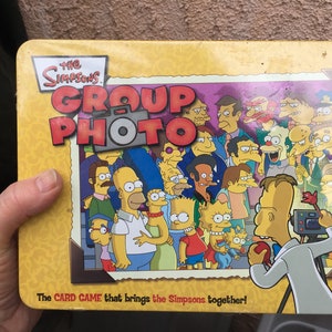 Simpsons Gift, Simpsons Cards, Simpsons Game, Simpsons Collectible, Card Game, Simpsons TV Show, Simpsons Animation, Homer Simpson, USAopoly