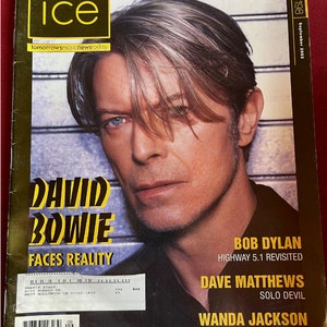 Music Magazine, David Bowie, Lucinda Williams, Steely Dan, DMX, Joe Jackson, Bruce Springsteen, Rock Roll Magazine, Rock Magazine, ICE