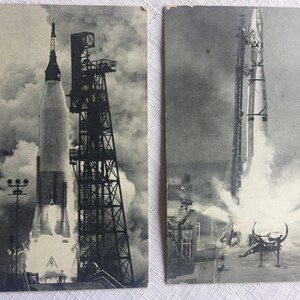 NASA Postcard, Nasa Card, Rocket Ship, Nasa Gift, Spacecraft Art ...