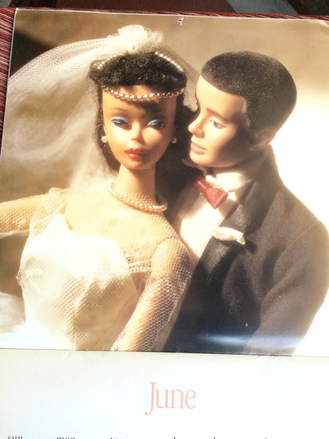 Barbie Calendar Barbie Ephemerabarbie Photobarbie Etsy