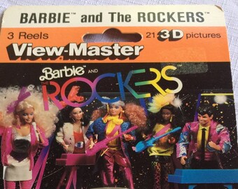 Barbie, Viewmasters, Beauty and Beast, JEM Holograms, Barbie Viewmaster, 3D Toy, Viewmaster Reels, Barbie Gift, Barbie Collector, Barbie Art