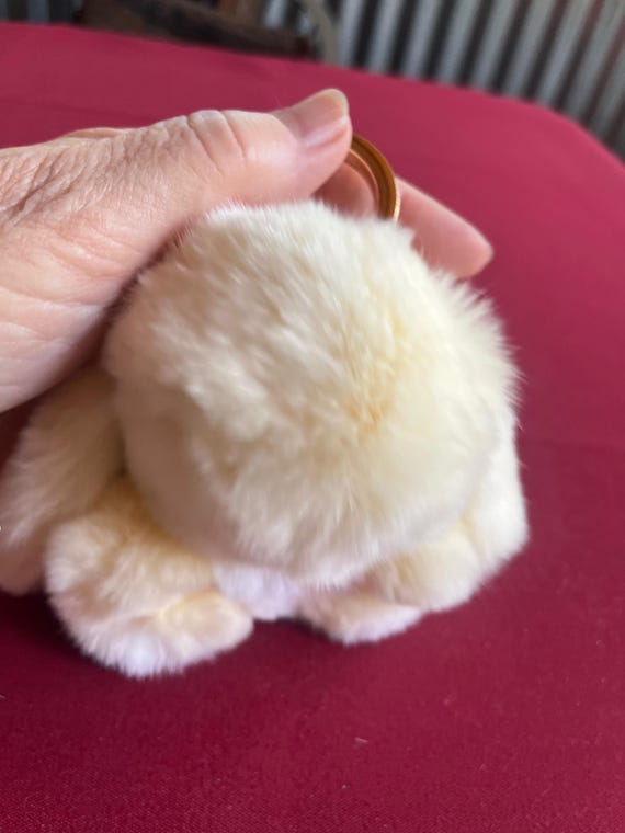 Fur Keychain, Mink Keychain, Fuzzy Keychain, Rabb… - image 3
