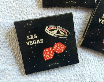 Las Vegas Match, Collectible Matchbook, Las Vegas Souvenir, Travel Souvenir, Match Collection, Las Vegas Strip, Gambling Gift,Las Vegas Gift