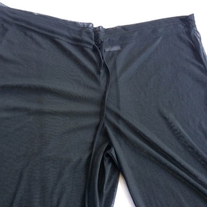 Long Black Pant, See Through Pant, Transparent Pant, See Through Black Pant, Sexy Black Pant, 70s Pant, Transparent Black Pant, Sexy Pant