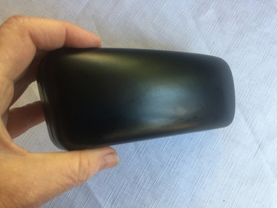 Eyeglass case, Eyeglass holder, Sunglass Case, Hard Eyeglass Case, Eyeglass Carrier, Rigid Eyeglass Case, Black Eyeglass Case