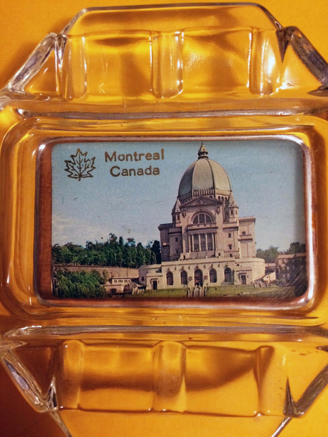 Montreal Ashtray Canada Ashtray Montreal Souvenir Vintage Etsy