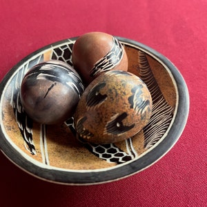 Speckstein Ei, Kenia Ei, Kenia Kunst, Stein Ei, Marmor Ei, Afrika Ei, Dekoratives Ei, Zierei, Boho Akzent, Afrika Kunst, Accent Art