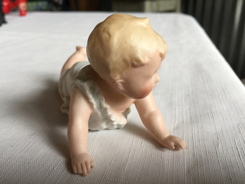 Ceramic Baby Baby Figurine Bisque Baby Figurine German Baby Etsy Canada