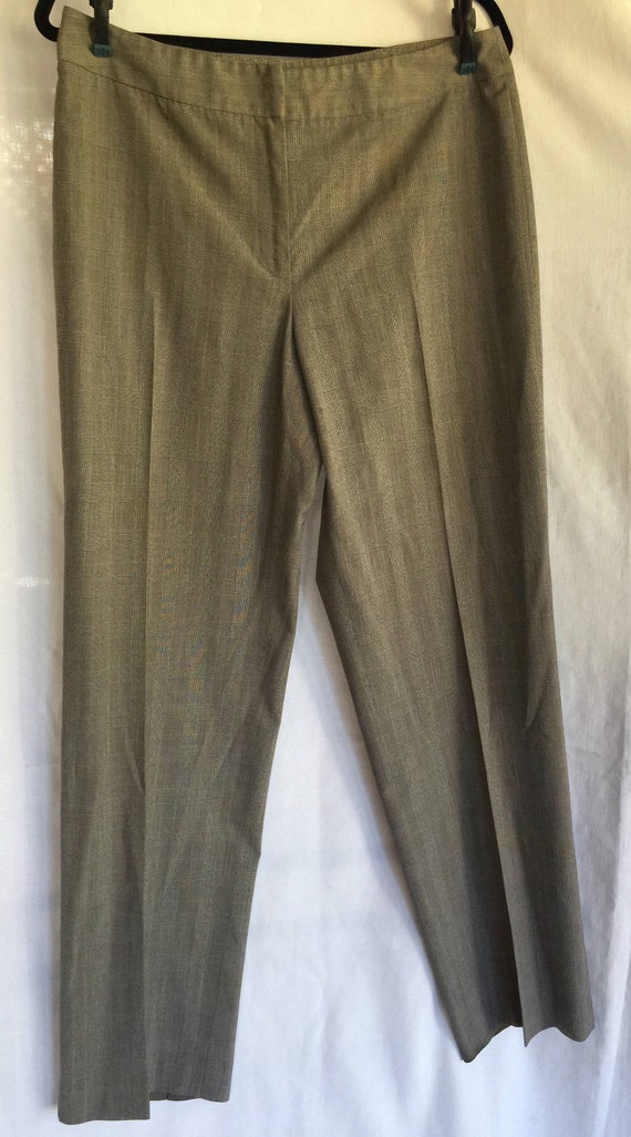 Tweed Career Pant Grey Tweed Pant 80 Tweed Pant Tweed | Etsy