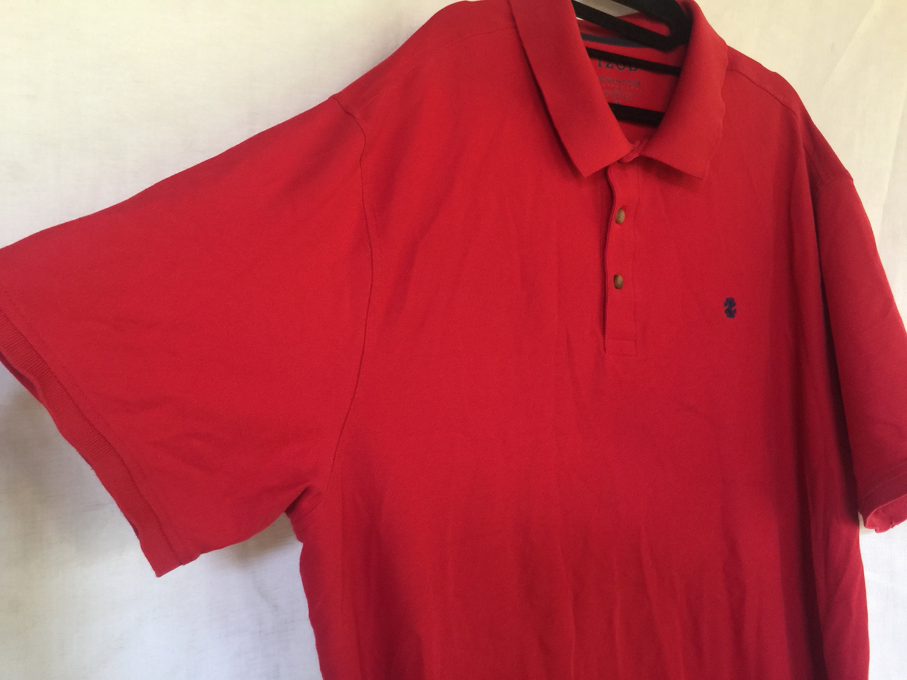 Men's 80s Shirt 3X Polo Shirt Izod Shirt Red Izod | Etsy