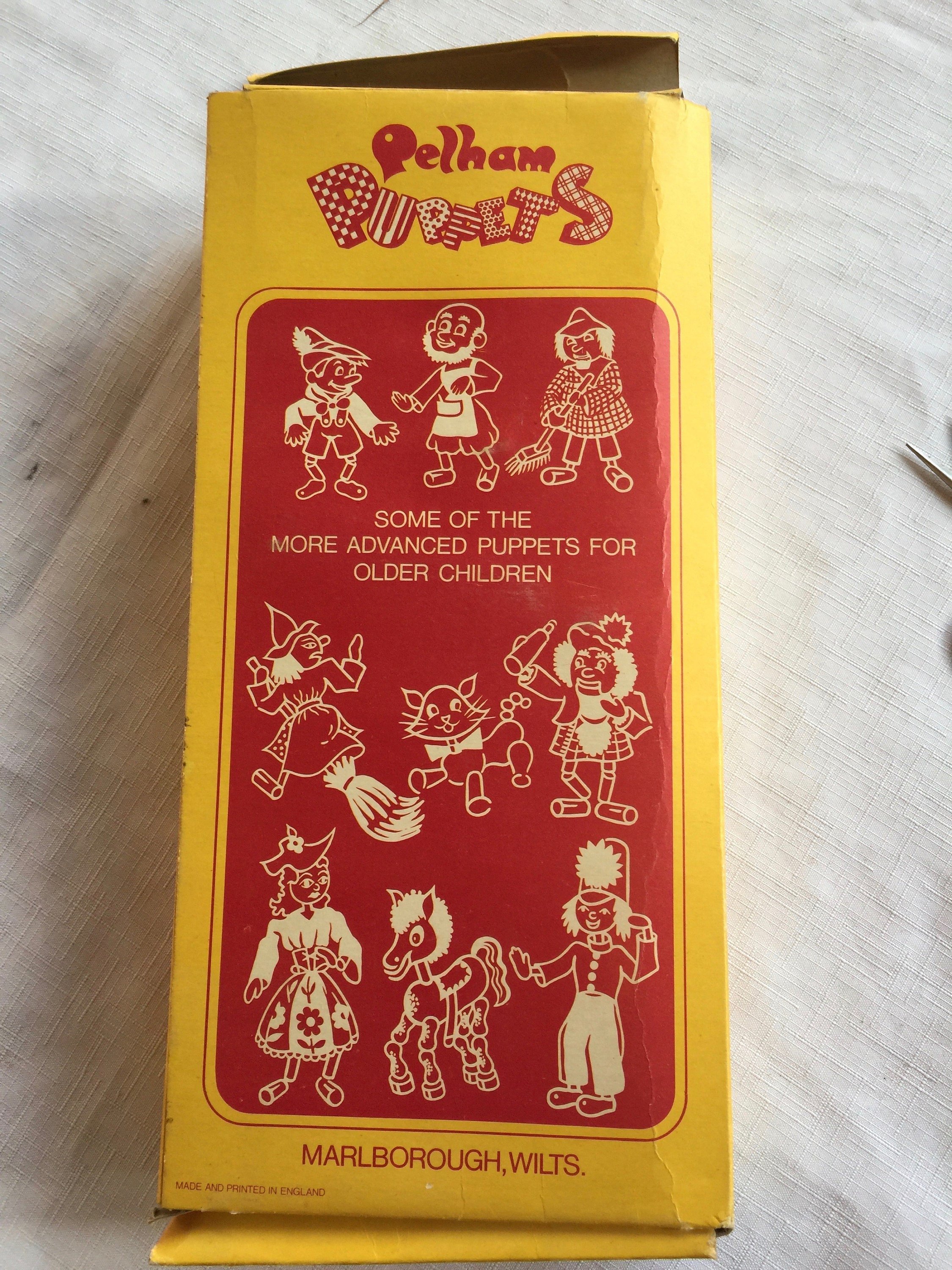 Girl Puppet Wood Puppet Retro Puppet 50s Puppet Pelham Etsy Canada