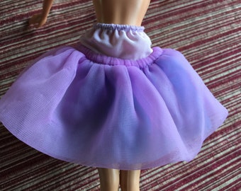 Fashion doll skirt, Teenage doll skirt, 12 inch doll skirt, Doll tennis skirt, Doll skirt, Doll tutu, Doll jean skirt, Doll mini skirt