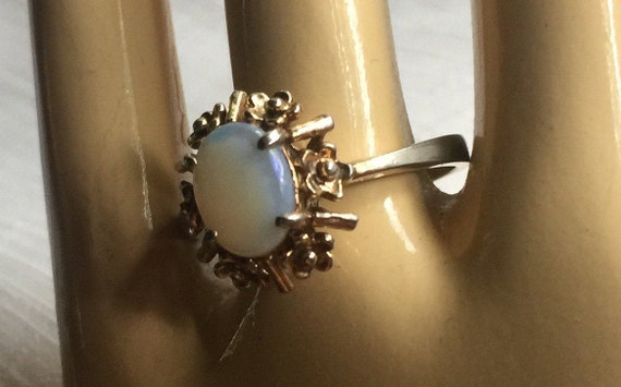 Opal Solitaire Ring, Opal Ring, Opal Solitaire, O… - image 7