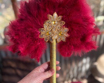 Dainty Hand Fan, Lace Hand Fan, Retro Hand Fan, Lady Hand Fan, Bridal Hand Fan, White Hand Fan, Costume Fan, Feminine Fan, Formal Hand Fan