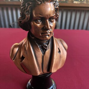 ベートーヴェン bust 陶器像 約20cm ベートーヴェン bust 陶器像 約