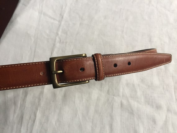 Ralph Lauren Belt, Polo Belt, Classic Brown Belt, Chestnut  display picture 3