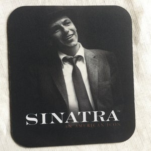 Frank Sinatra, Sinatra Collectible, Desk Art, Sinatra Fan, Sinatra Souvenir, Music Collectible, Retro Mouse Pad, Sinatra Gift, Sinatra Photo