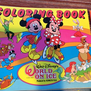 Livre de coloriage à paillettes Disney pour adultes, livre de