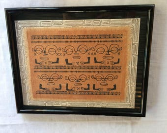 Fiber Painting, Tribal Painting, Africa Painting, Africa Wall Art, Exotic Painting, Tribal Art, Exotic Art, Tribal Wall Painting, Africa Art