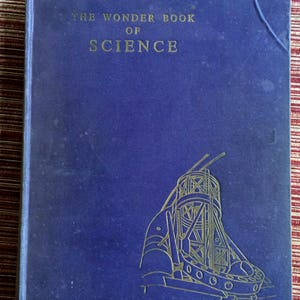 50s Textbook, Retro Science Book, Wonder Book, Science Illustration, Science Textbook, Retro Textbook, HB English, Science Book, 50s Science