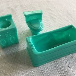 Doll Bathtub, Dollhouse Bathtub, Doll Bathroom, Dollhouse Tub, Doll Furniture, Doll House Bathroom, Mini Bathtub, Dollhouse Toilet, Doll Tub