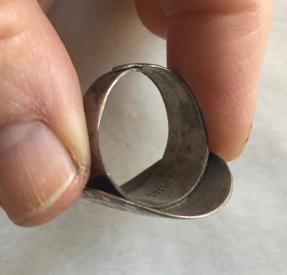 Enamel Ring, One Size Ring, Multi Color Ring, Adj… - image 7