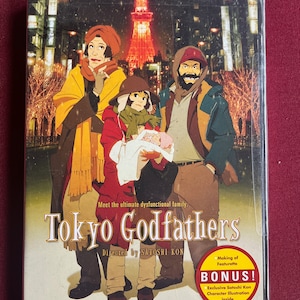 Anime Movie, Anime Film, Tokyo Godfather, Japan Film, Japan DVD, Action Movie, Action Dvd, Action Film, Asian Movie, Anime Art,