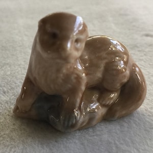Miniature Sea Lion, Glass Sea Lion, Tiny Sea Lion, Tiny Glass Seal, Tiny Seal, Miniature Seal, Dollhouse Sculpture, Tiny Animal, Seal Figure
