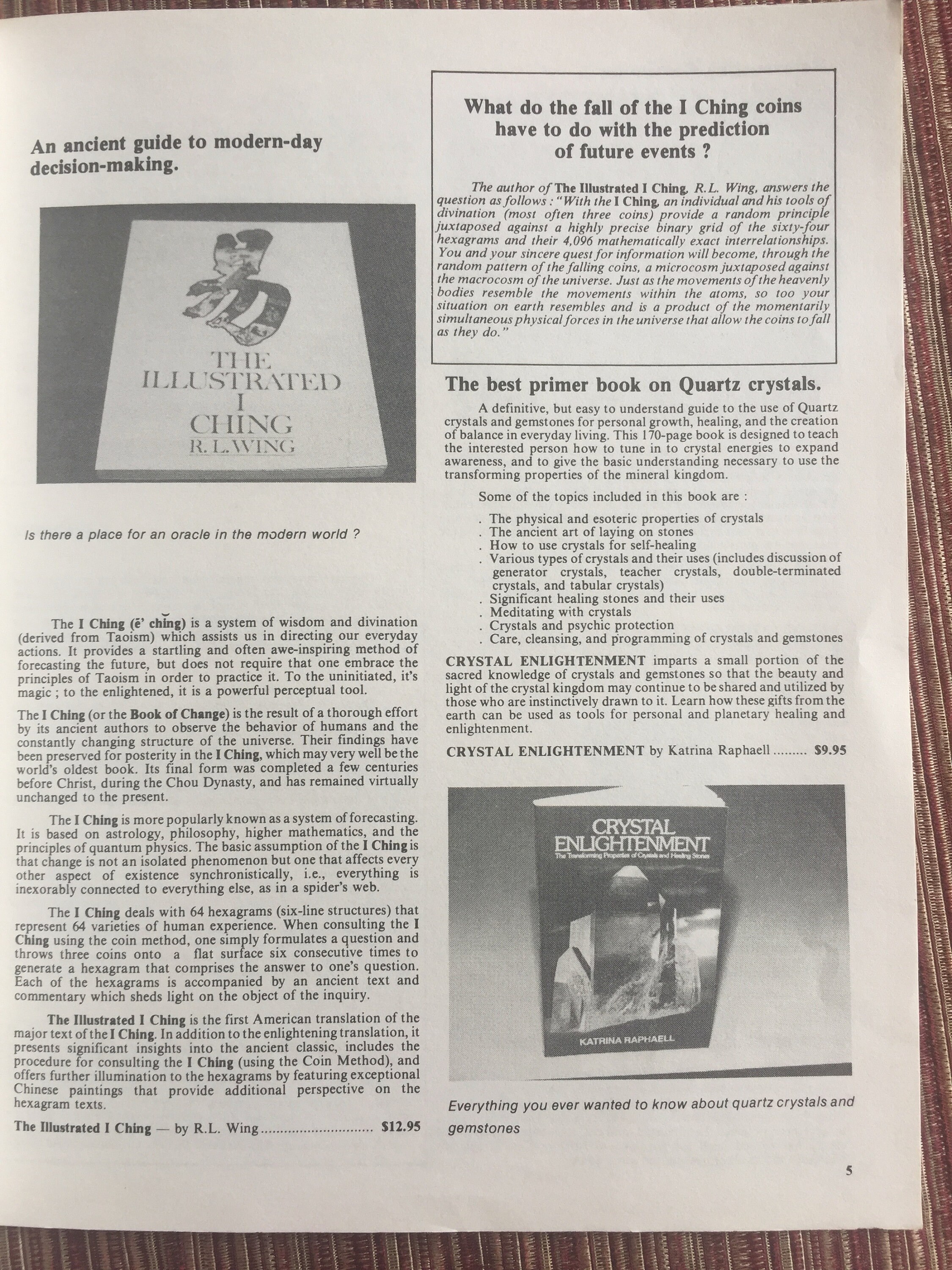 New Age Ephemera New Age Catalog Alternative Healing Etsy