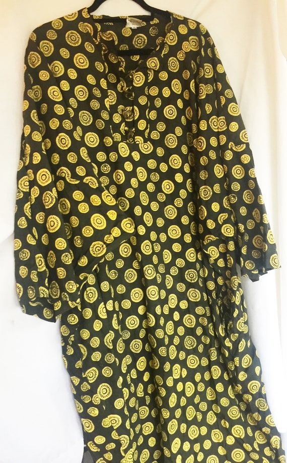 Caftan, Tropical Caftan, Africa Dress, Tropical Dr