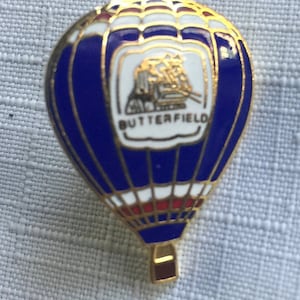 Balloon Pin, Hot Air Pin, Balloon Brooch, Enamel Pin, Simi Pin, Hot Air Balloon, Hot Air Brooch, Simi Valley, Balloon Jewelry, Lapel Pin